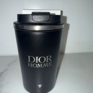 New Dior Homme Matte Black Tumbler